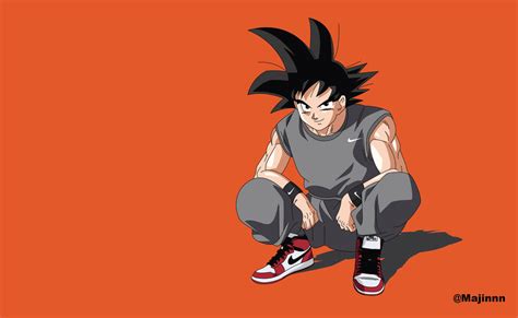 Goku X Nike By Majinnn On Deviantart