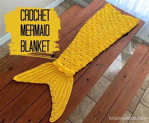 Crochet Mermaid Blanket Brianna Lentz
