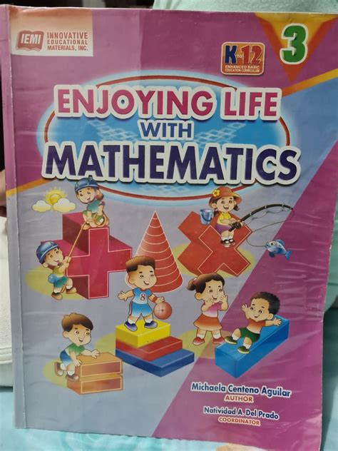 Grade 3 Textbook Enjoying Life With Mathematics Hobbies And Toys Books And Magazines Textbooks