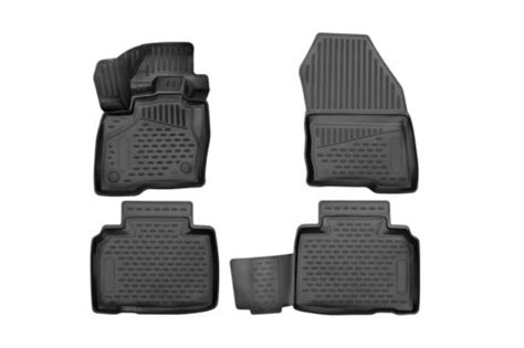 Fits 2015 2022 Ford Edge Floor Mats Front And 2nd Row Seat Liner Set All