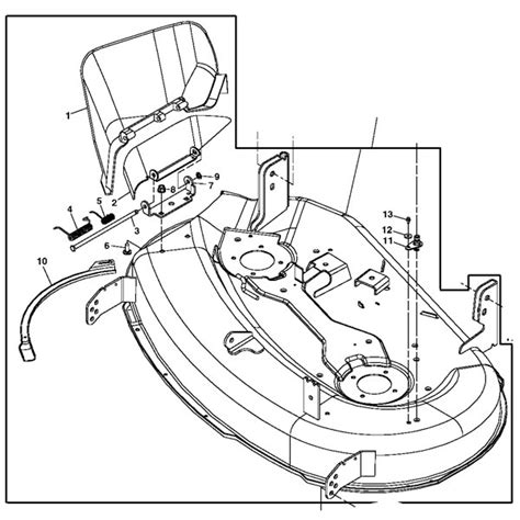John Deere 38 Inch Mower Deck Parts Diagram Diagram For You