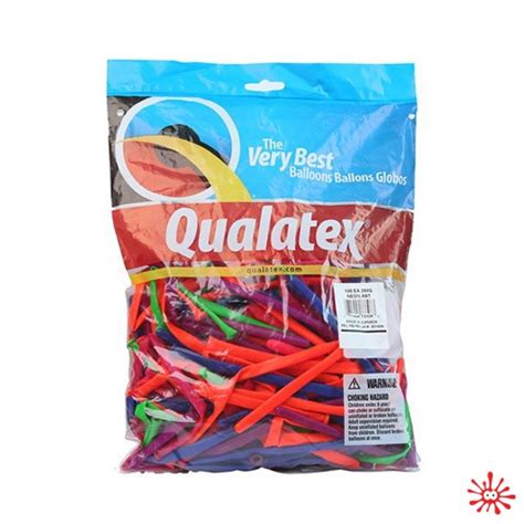 Qualatex 260q Modelling Balloons 100 Neon Colour Face Paints Ireland