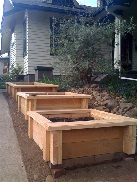 Garden Building Large Outdoor Planter Boxes For You Decor Your