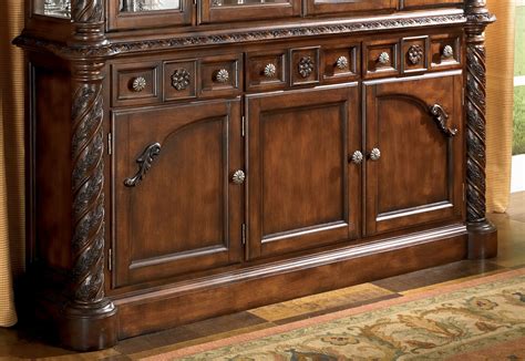 Savor the beauty and charm of the brossling server. North Shore Buffet from Ashley (D553-80) | Coleman Furniture
