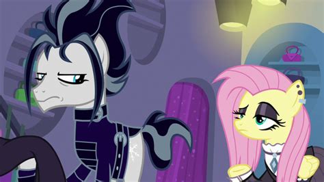 Image Goth Fluttershy Insulting Goth Pony S8e4png My