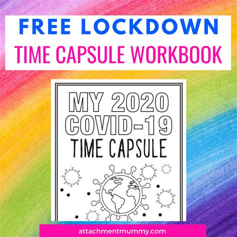 Free Lockdown Time Capsule Colouring Pages Worksheets Printables Fun