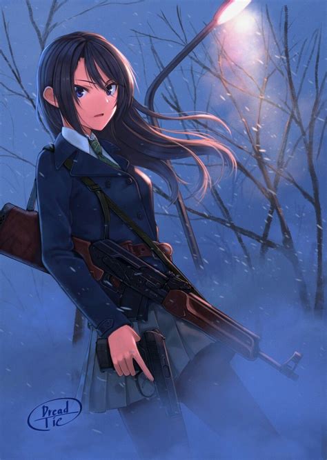 Cool Anime Girl I Love Anime Anime Art Girl Anime Girls Anime Military Military Girl What
