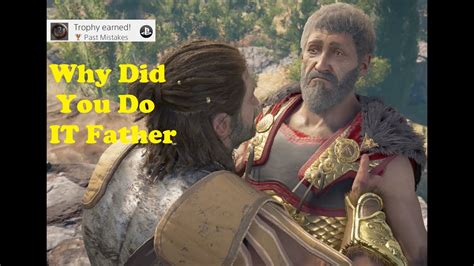 Assassins Creed Odyssey Meeting Father Aka The Wolf Of Sparta Youtube