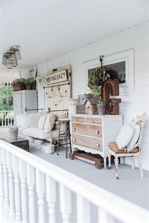 Late Summer Farmhouse Porch Liz Marie Blog