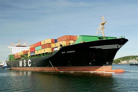 Msc Hannah Container Ship Détails Du Bateau Et Situation Actuelle