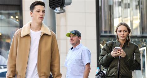 Lily Rose Depp Boyfriend Ash Stymest Couple Up In Beverly Hills Ash