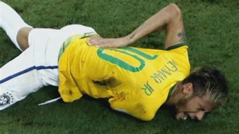 Brazil Striker Neymar Out Of World Cup After Back Injury Youtube