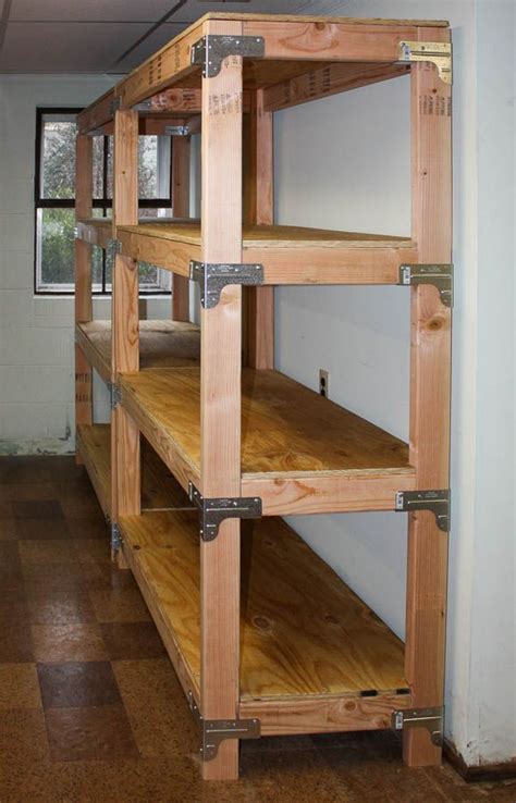 Diy 2x4 Shelving Unit Diy Storage Shelves Garage Storage Shelves