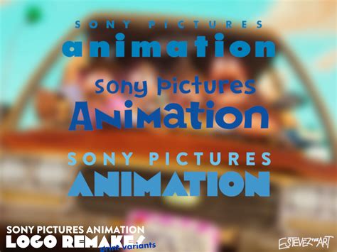 Sony Pictures Animation Print Logo Remakes By Theestevezcompany On