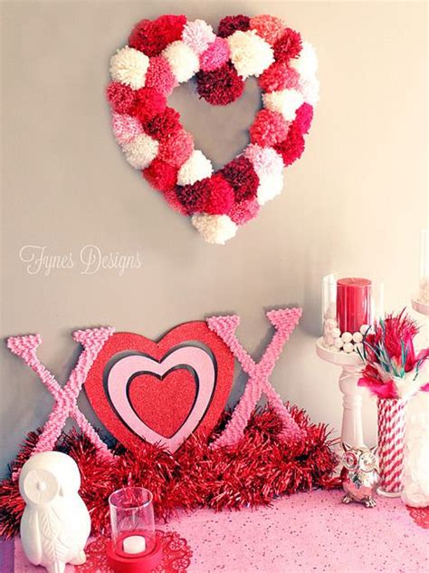 9 Diy Hearts Crafts Jonahbonah Valentines Day Decorations Diy