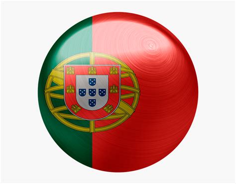Portugal Flag Country Europe World International Transparent