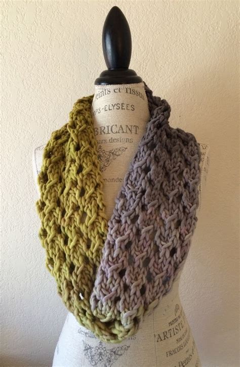 To access the free pattern for this neat and timeless knitted accessory, please click on this link: Bulky Lace Cowl Free Knitting Pattern — Blog.NobleKnits