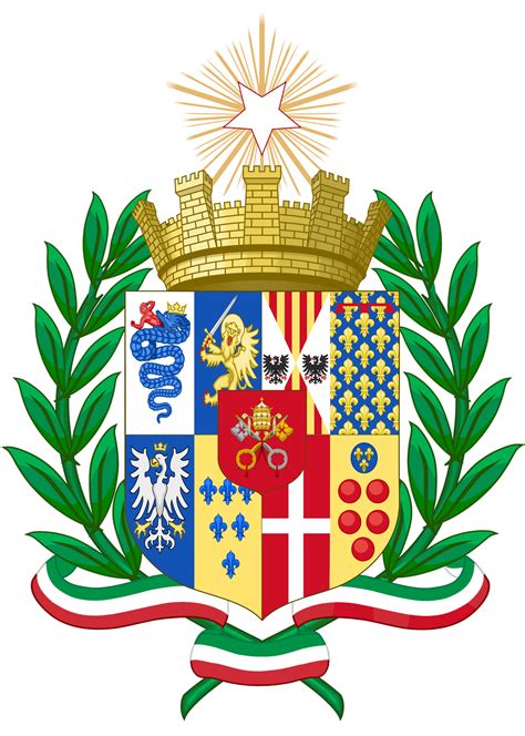 Coat Of Arms For An Italian Confederation Rheraldry