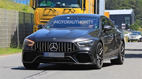 2022 Mercedes Amg Gt 63e 4 Door Coupe Spy Shots Plug In Hybrid Super