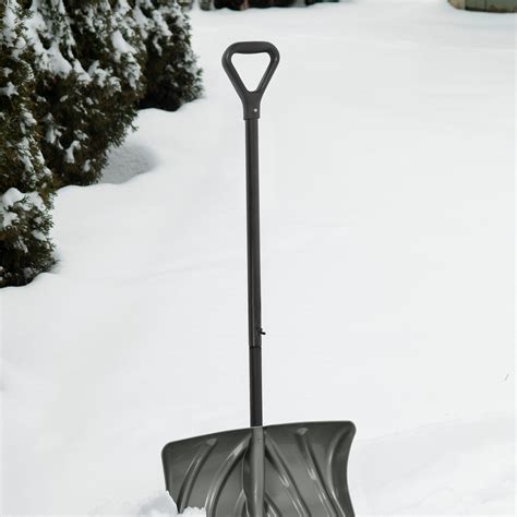 Suncast 20 Snow Shovel And Pusher With Wear Strip