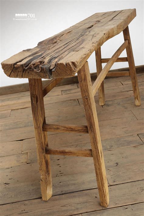 Check out our elm wood table selection for the very best in unique or custom, handmade pieces from our furniture shops. Reclaimed Elm Light Wood Console Table