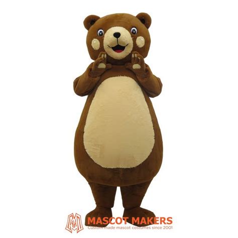 Tapio Plush Bear Mascot Costume Mascot Makers Custom Mascots And