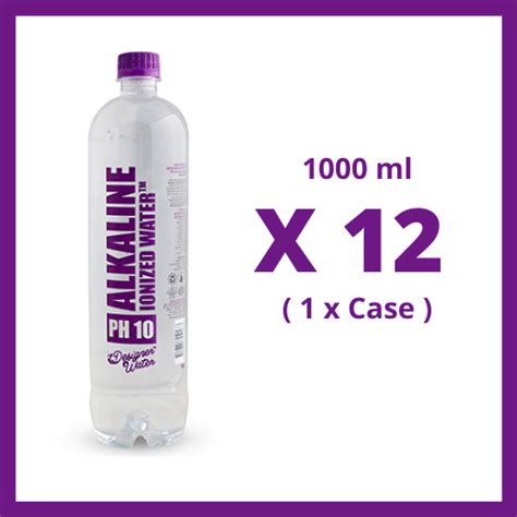 Alkaline Ionized Water Co Alkaline Ionized Water 12 X 1000ml