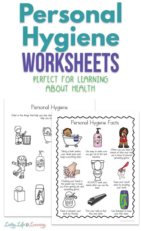 Personal Hygiene Worksheets Pdf For Kids Print Jay Sheets