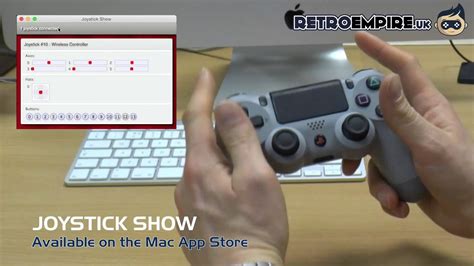 Ps4 Dualshock 4 Wireless Controller With Apple Osx Computers Youtube