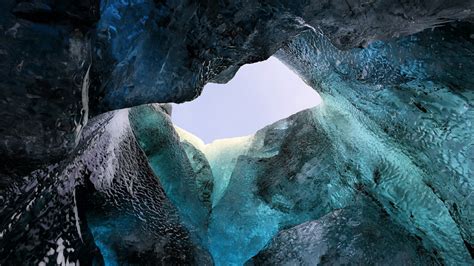Ice Cave In Iceland Wallpaper Backiee