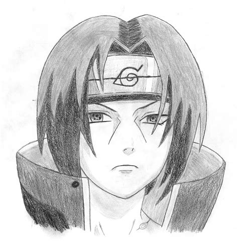How To Draw Itachi Uchiha Naruto Sketchok Naruto Sketch Pdmrea