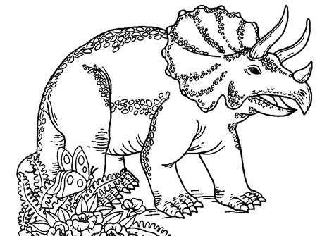 Dinosaur Free Printable Coloring Pages