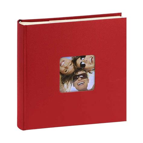 Walther Fun Album Traditionnel 30x30 400 Vues Rouge