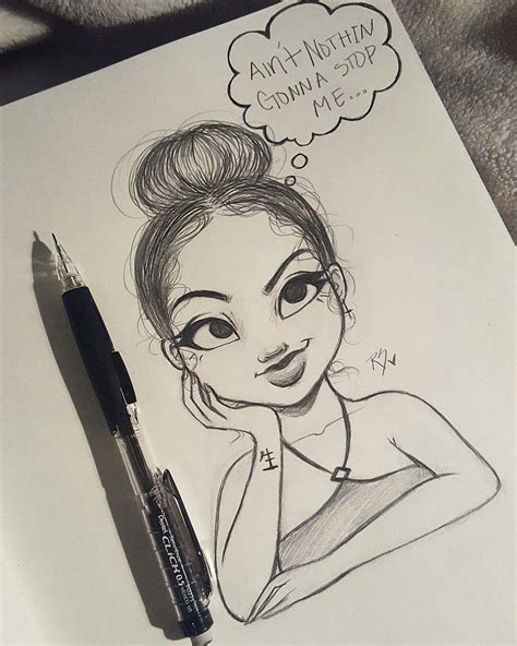 Cute And Simple Drawing From Christina Lorre Pretty Drawings Beautiful