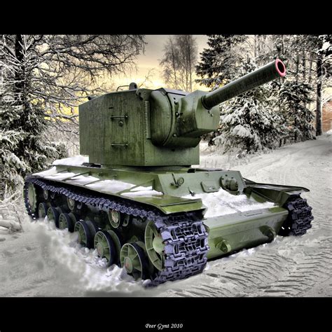 Heavy Soviet Tank Kv 2 1941 Советский тяжелый танк КВ 2 1941 год
