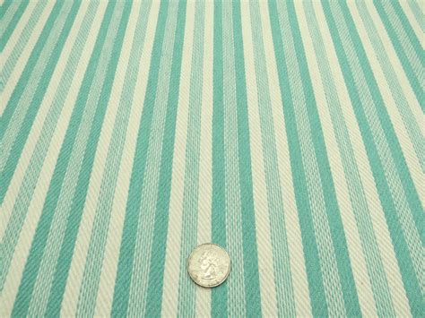Seafoam green is very similar in appearance to mint green and the two names are sometimes used interchangeably. 3 1/4 yards of Marlatex "Boden" stripe upholstery fabric ...