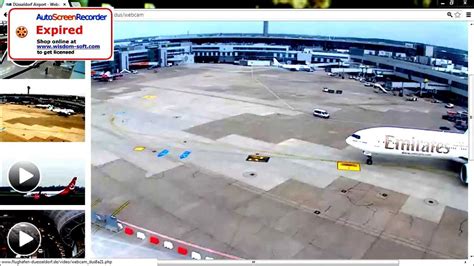 Boeing 777 Emirates Taxi Düsseldorf Airport Flughafen Webcam Youtube