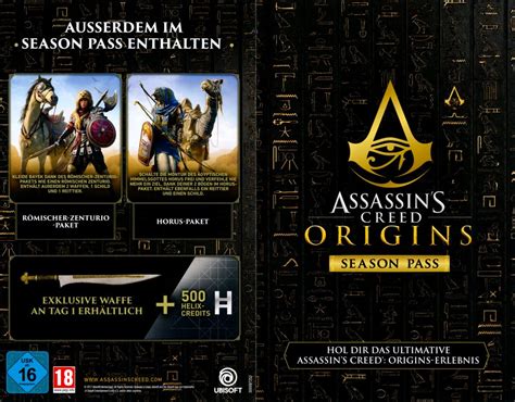 Assassin S Creed Origins Box Cover Art Mobygames