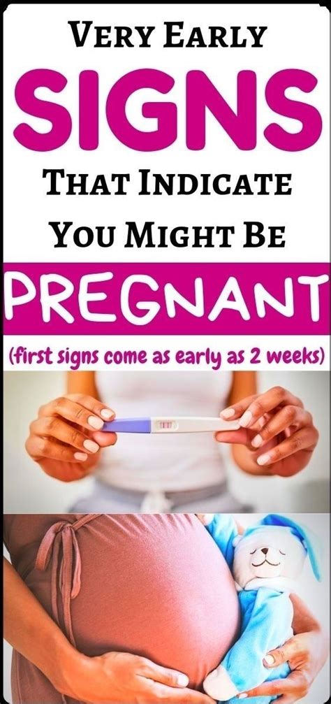 Early Pregnancy Symptoms First Signs You Might Be Pregnant Healthy New 101