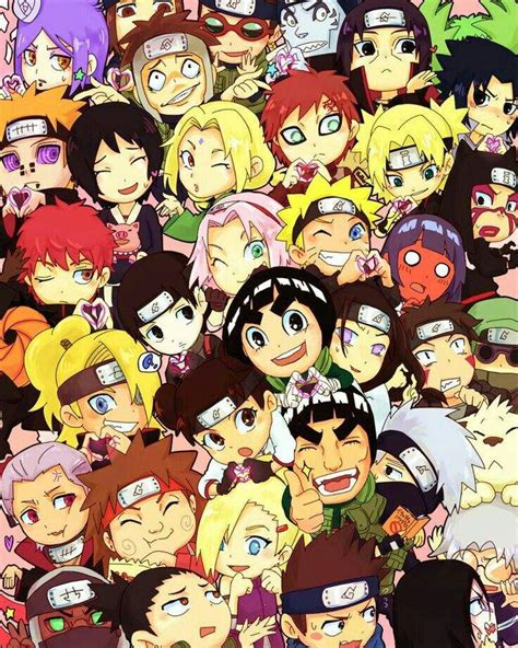 Personajes De Naruto Chibi 😏 Anime Amino