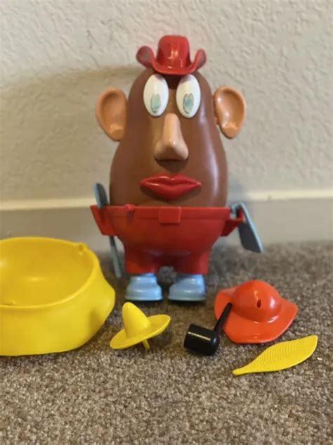 Vintage 1973 Mr Potato Head Toy With 19 Accessories Hasbro 1970s With
