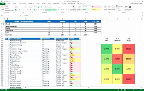 6 Free Project Management Template Excel Excel Templates