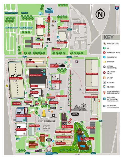 Map Wisconsin State Fair Park London Top Attractions Map
