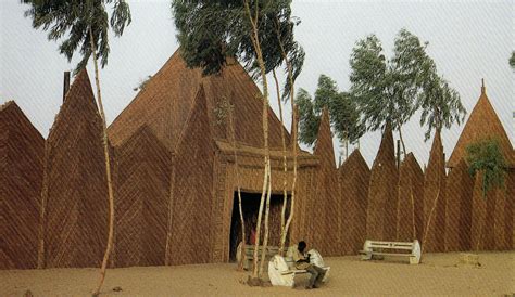 Sudanian Diourbel Senegal Architettura Città Africani