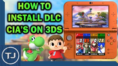 How To Install Dlc Cias For 3ds Games Youtube