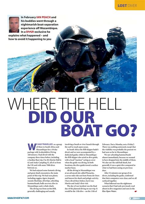 Diver Magazine May 2017 Back Issue