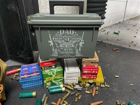 Fathers Day T Ammunition Box Ammo Personalized T Etsy