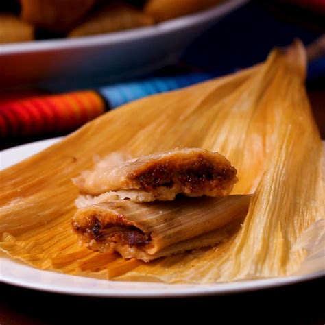 Mexican Red Pork Tamales As Made By Edna Peredia Recipe By Tasty Recipe Pork Tamales
