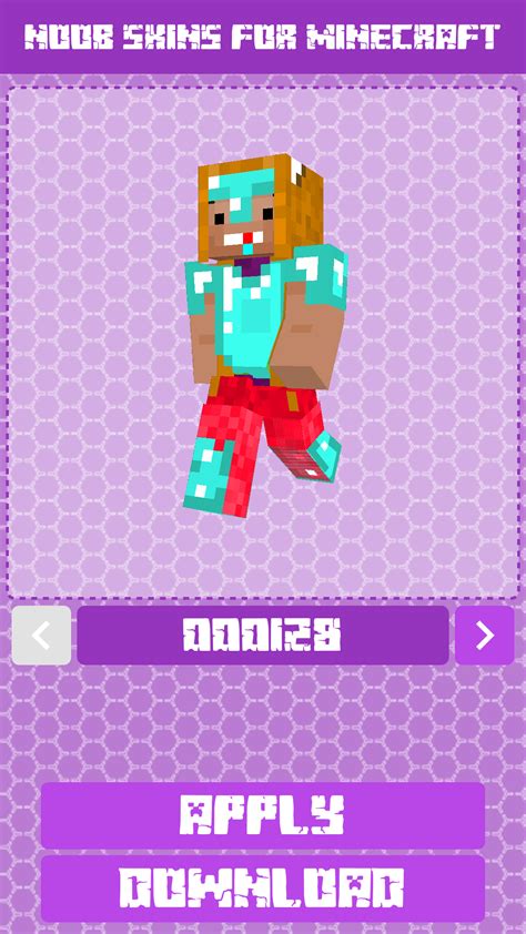 Noob Skins For Minecraft Pe Appstore For Android