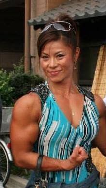 Tomoko Kanda Muscular Women Body Building Women Fitness Models